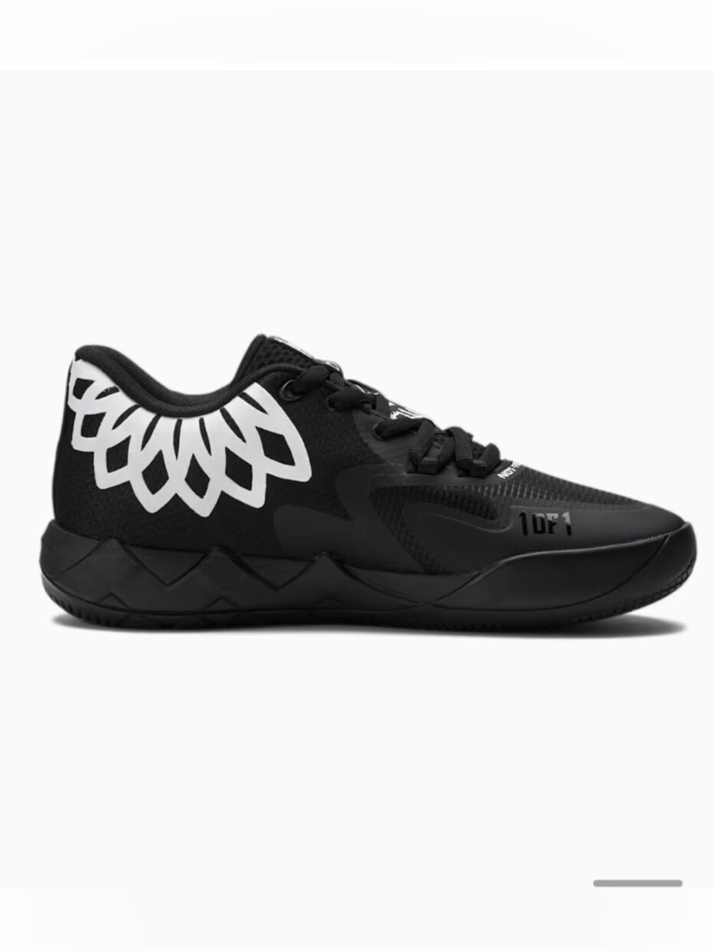 PUMA Mens Mb.01 X Lamelo Lo Basketball Sneakers Shoes - Black - Size 12